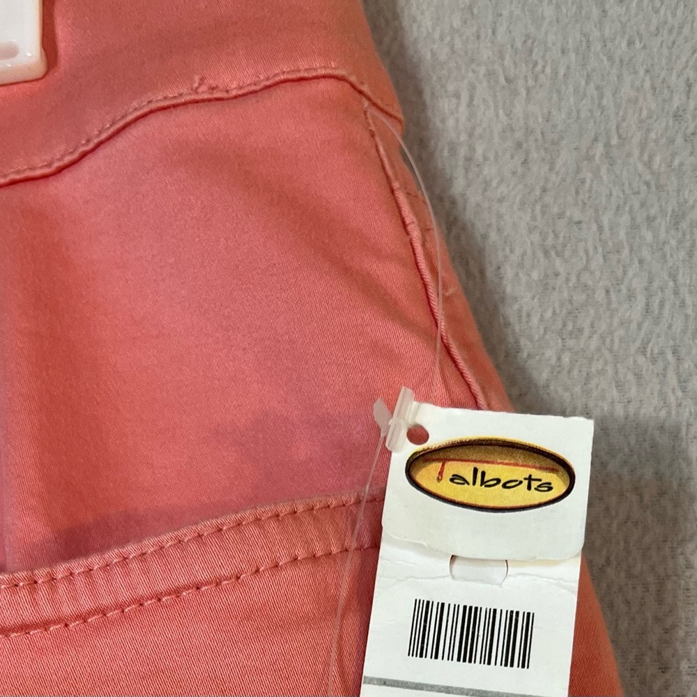 NEW Talbots Coral Color 5 Picket Jeans with Stretch Sz 16 - Picture 8 of 8
